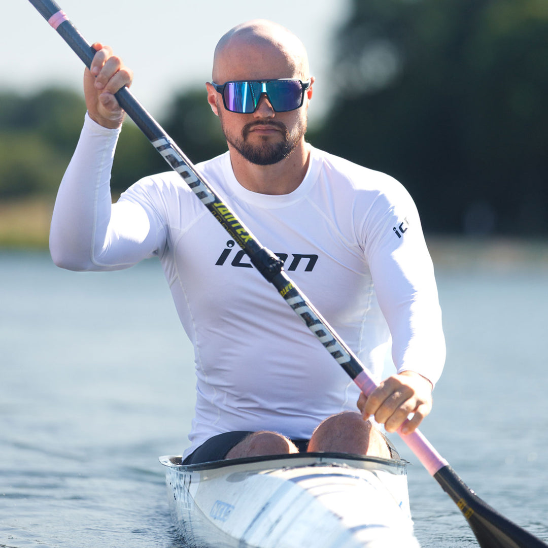 ⭐ NEW! - ICON, Men's UPF50 Long Sleeve Paddling Compression Top